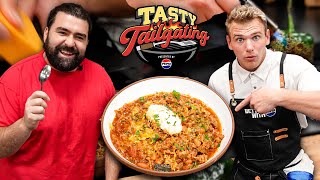 Cooking Up the BEST Chili Recipe for Football Season  Tasty Tailgating Ep 4 [upl. by Hershell]