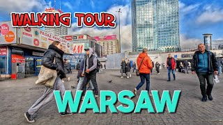 Life in Warsaw Poland walking tour 4K  OCTOBER 24  2024 [upl. by Nolan941]