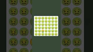 puzzle spottheoddemojiout emojichallenge 5seconds darkspace game [upl. by Dot]