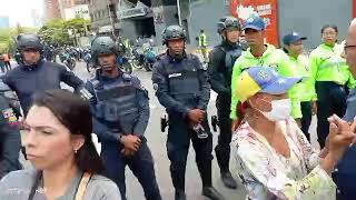 Situación este 1 de mayo en plaza Venezuela Caracas jubiladosve porunavejezdigna Por [upl. by Salb726]