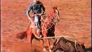 Calf Roping  Cheyenne Rodeo  Year 2000 Part 3 [upl. by Nref]