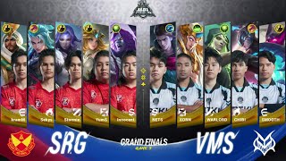 SRG vs VAMOS GAME KETIGA GRAND FINAL [upl. by Ahsain]