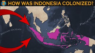 How was Indonesia colonized by the Dutch [upl. by Yrakaz]