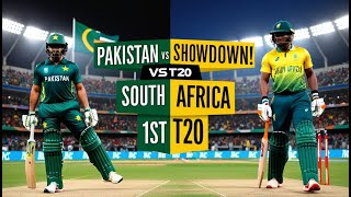 Live Pakistan vs South Africa  ICC Cricket 1st T20  PAK vs SA Live Match  Live Cricket PAK vs SA [upl. by Anod830]