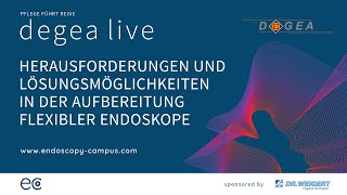 DEGEAlive Herausforderungen und Lösungsmöglichkeitenin der Aufbereitung flexibler Endoskope [upl. by Orual]