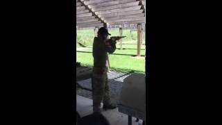 First firing of my MartiniEnfield Cavalry carbine 303 British [upl. by Anilasor37]