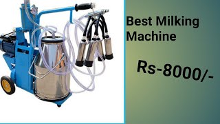 Milking machine for small farmers [upl. by Ameekahs]