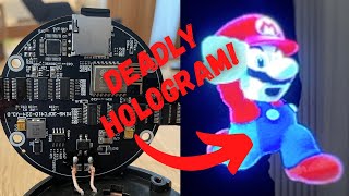 Insane Spinning LED Hologram Fan Unboxing Demo amp Tear Down [upl. by Wilone555]