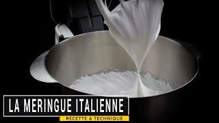 La meringue italienne recette et technique [upl. by Ardelia]