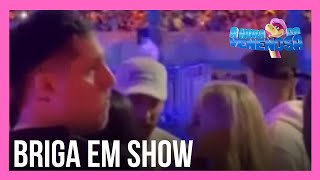 Neymar se envolve em confusão durante show do Thiaguinho no Rio [upl. by Airogerg]