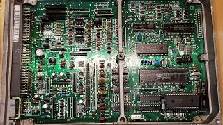 Test of a chipped P28 Honda ECU board [upl. by Reyem]