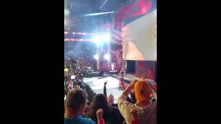 Brock Lesnar entrance live [upl. by Luiza]