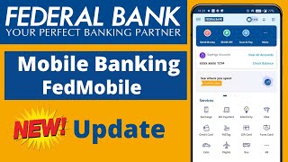 federal bank mobile banking new update  Federal BankFedMobile  federal bank mobile banking [upl. by Joellen]