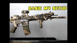 Basic AR15  M4 Milsim Setup  Airsoft [upl. by Enneire]