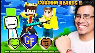 Minecraft But You Can Craft YOUTUBERs HEART [upl. by Neeka]