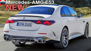 All NEW MercedesAMG E53 HYBRID 2025  FIRST LOOK [upl. by Hobart889]