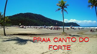 Praia Canto do Forte PRAIA GRANDE SP Vlog [upl. by Nowell]