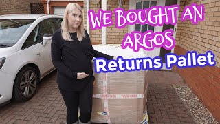 WE BOUGHT AN ARGOS RETURNS PALLET FOR £112 WAS IT WORTH IT [upl. by Mizuki329]