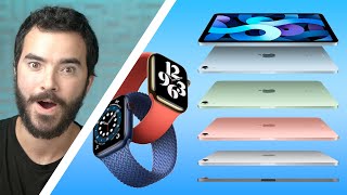 Apple Watch Serie 6 SE iPad 8 iPad Air 4 y Más Resumen Evento Apple [upl. by Eimaraj]