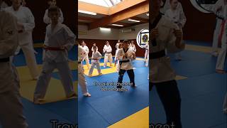 Travail relâchement de la hanche attrainingfit tkd taekwondo shorts sports karate poomsae [upl. by Gnov]