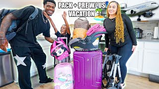 PACKING VLOG FOR OUR FAMILY VACATION [upl. by Siroved199]