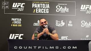 UFC 301 PreFight Interview Michel Pereira  UFC301 [upl. by Laveen552]