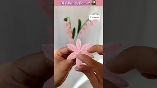 DIY Tulip diy flowers diyflowers crepepaperflower flowerarrangements handmade flowercrafts [upl. by Iretak4]