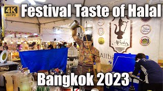 4K🇹🇭 Halal Food Festival at Asiatique  Bangkok Thailand   60fps [upl. by Eceined]