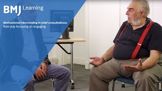 Motivational interviewing in brief consultations  BMJ Learning [upl. by Barber]