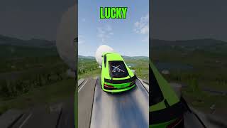 Lucky vs Unlucky Cars  BeamNGDrive shorts [upl. by Secnarfyram]