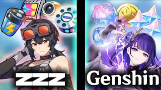 ALL ZENLESS ZONE ZERO ITEMS EXPLAINED IN GENSHIN TERMS [upl. by Fuld534]