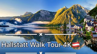 Hallstatt The Most Unrealistic Village in the World  4K Walking Tour Summer 2024 [upl. by Eilzel396]