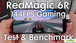 RedMagic 6R 144FPS Gaming Test and Benchmark Review [upl. by Burford80]