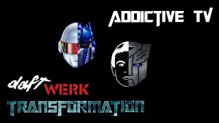 Transformers remix quotDaftwerk Transformationquot  Addictive TV  Paleo Festival 2012 [upl. by Materi]