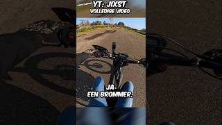 ZIEKSTE BROMMER VOOR 16 JAAR motorvlog brommers [upl. by Dowzall]