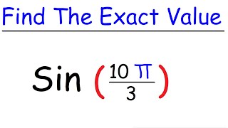 How To Find The Exact Values of Trig Functions [upl. by Sokin]