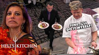 Chef Ramsays FURIOUS as Half the Charity Table Sends Back Their Food  Hells Kitchen Full Service [upl. by Naira]