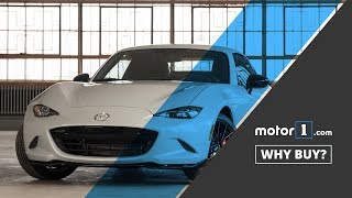 Why Buy  2017 Mazda MX5 Miata RF Review [upl. by Ayerf]