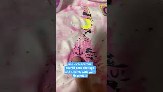 How to remove logos decals heat transfers or screen printing from a shirt diy craft shorts [upl. by Ginsberg546]