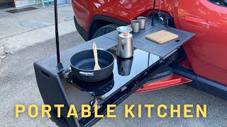 Rivian R1T Camp Kitchen Walkthrough with RJ [upl. by Madelon677]