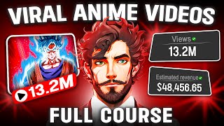 How I Make Viral Monetizable ANIME Faceless Youtube Automation Videos  Step by Step [upl. by Sykes]