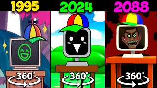 360° VR Incredibox Sprunki 1995 vs 2024 vs 2088 [upl. by Mccullough]