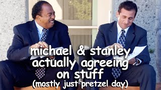 stanley amp michael actually agreeing for 8 minutes 42 seconds  The Office  Comedy Bites [upl. by Drofdeb]