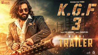 KGF Chapter 3  Official Trailer  Yash  Sanjay Dutt  Raveena TSrinidhi Prashanth Neel  Concept [upl. by Oskar]