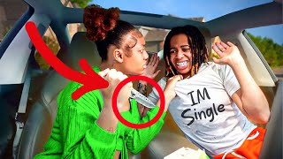 I ALMOST LOST MY LIFE💔 SINGLE PRANK GONE WRONG [upl. by Warner]