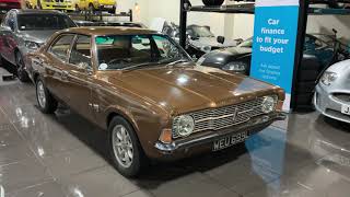 1972 Ford Cortina 30 V6 MK3 South African Import For Sale at Ron Hodgson Specialist Cars [upl. by Chadbourne]