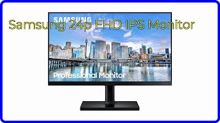 BEWERTUNG 2024 Samsung 24p FHD IPS Monitor WESENTLICHE Einzelheiten [upl. by Ahsenik]