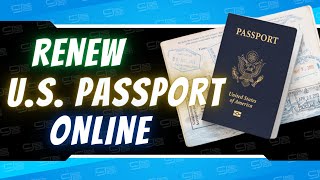 How To Renew US Passport Online Fast  Step by Step Guide [upl. by Crissy]