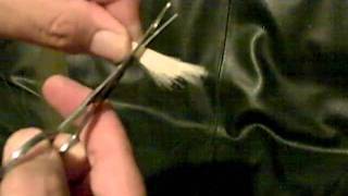 How to Rehair a Violin Bow Part 4 [upl. by Aw]