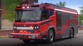 IKONs Rosenbauer Electric Truck Tour at FDIC 2023 — Part 2 Cab Tour [upl. by Friedrick]